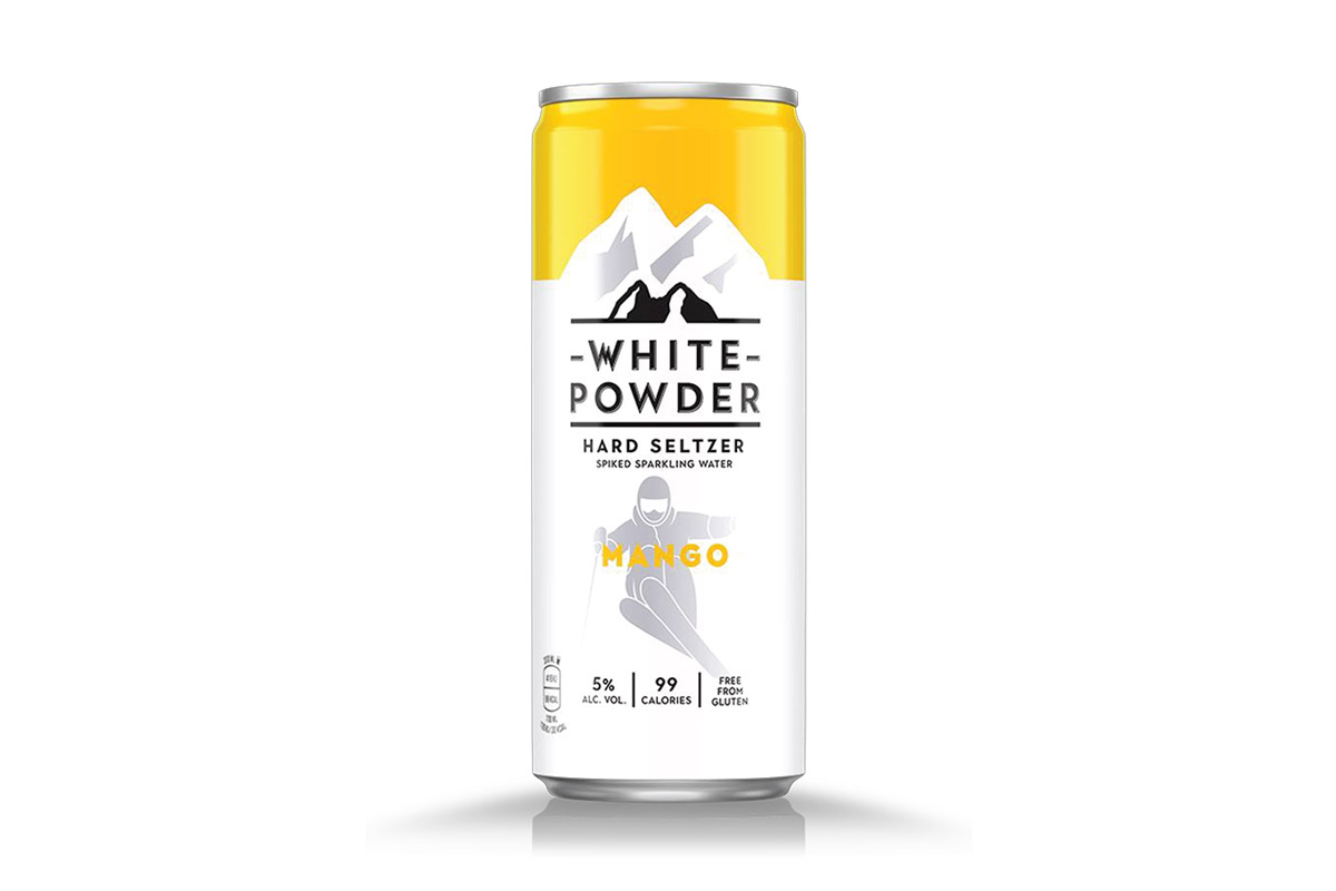 0.33ml White Powder (hard seltzer) - Mango